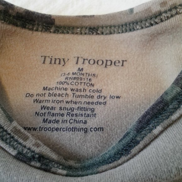 5/$20 MAJOR TROUBLE ONESIE - Picture 3 of 3